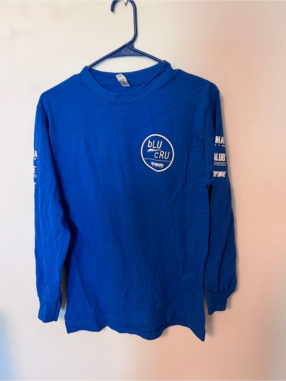 Blu Cru x Yamaha Racing Long Sleeve Men’s Tee